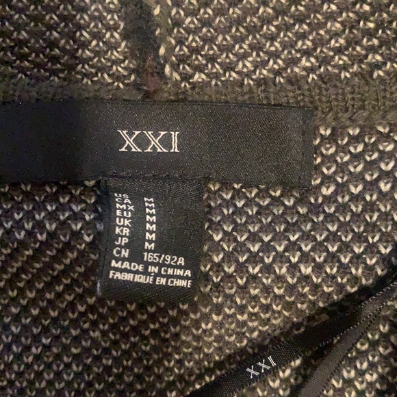 Forever 21 camouflage printed open cardigan size M - Picture 2 of 4